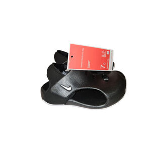 Boys Nike Sunray Protect 3 Sandals Size 7C Black/White New w/box
